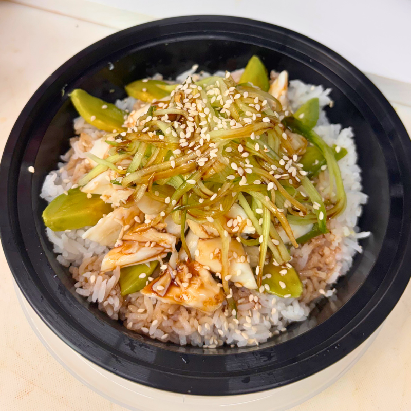 Blue Crab Poke Bowl